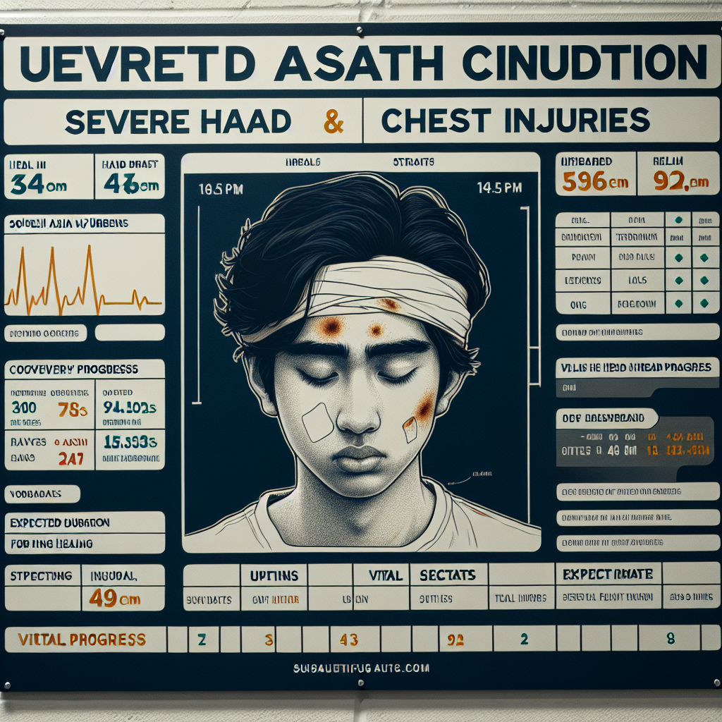 Indian Student's Health Update Following US Accident: Head and Chest Injuries