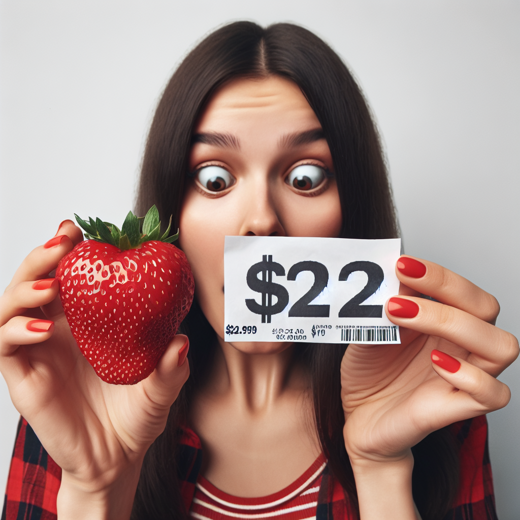 Influencer Splurges Rs 1,655 on a Single Strawberry in the US