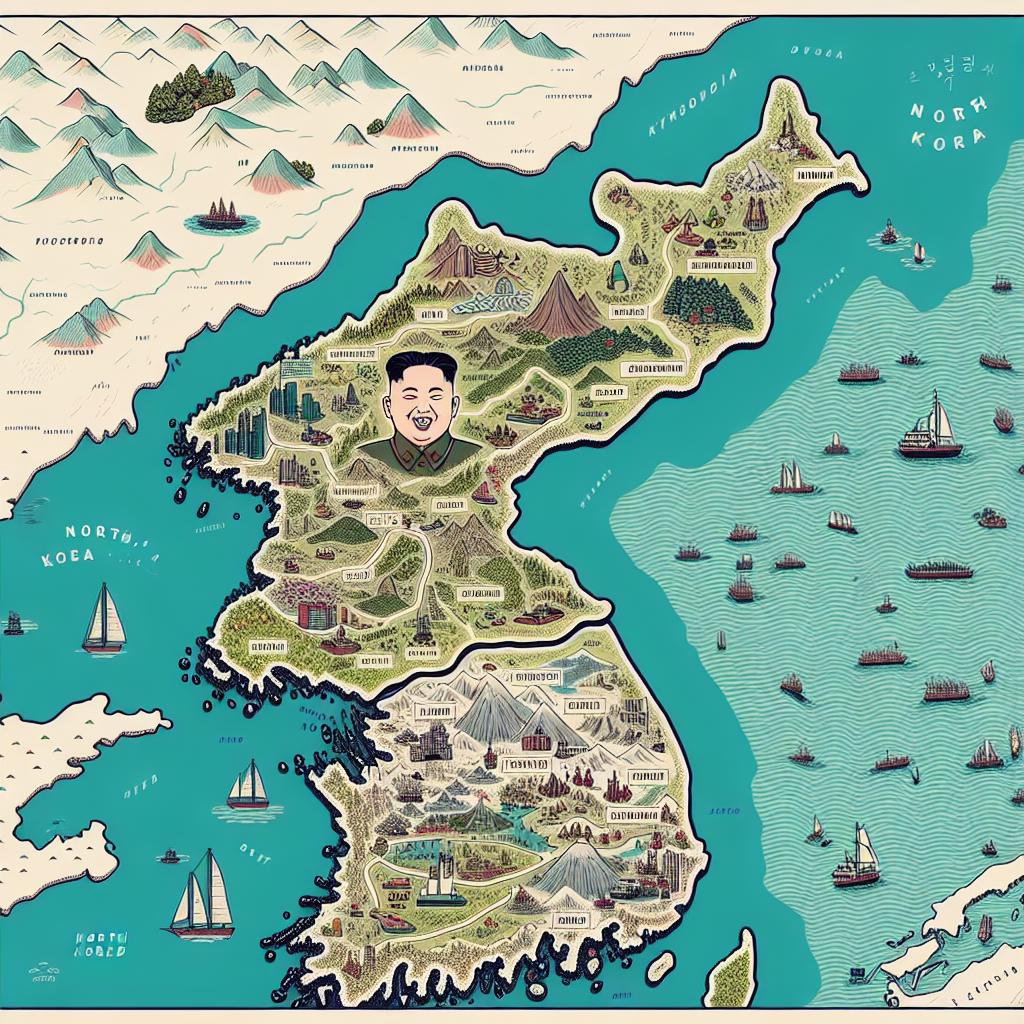 Intriguing New Map of North Korea Sparks Online Curiosity
