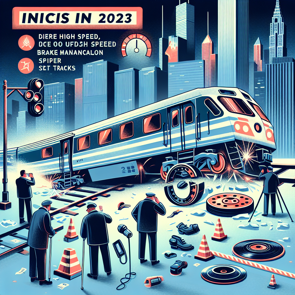 Investigators Attribute 2023 Chicago Train Crash to High Speed, Brake Issues, and Slippery Tracks