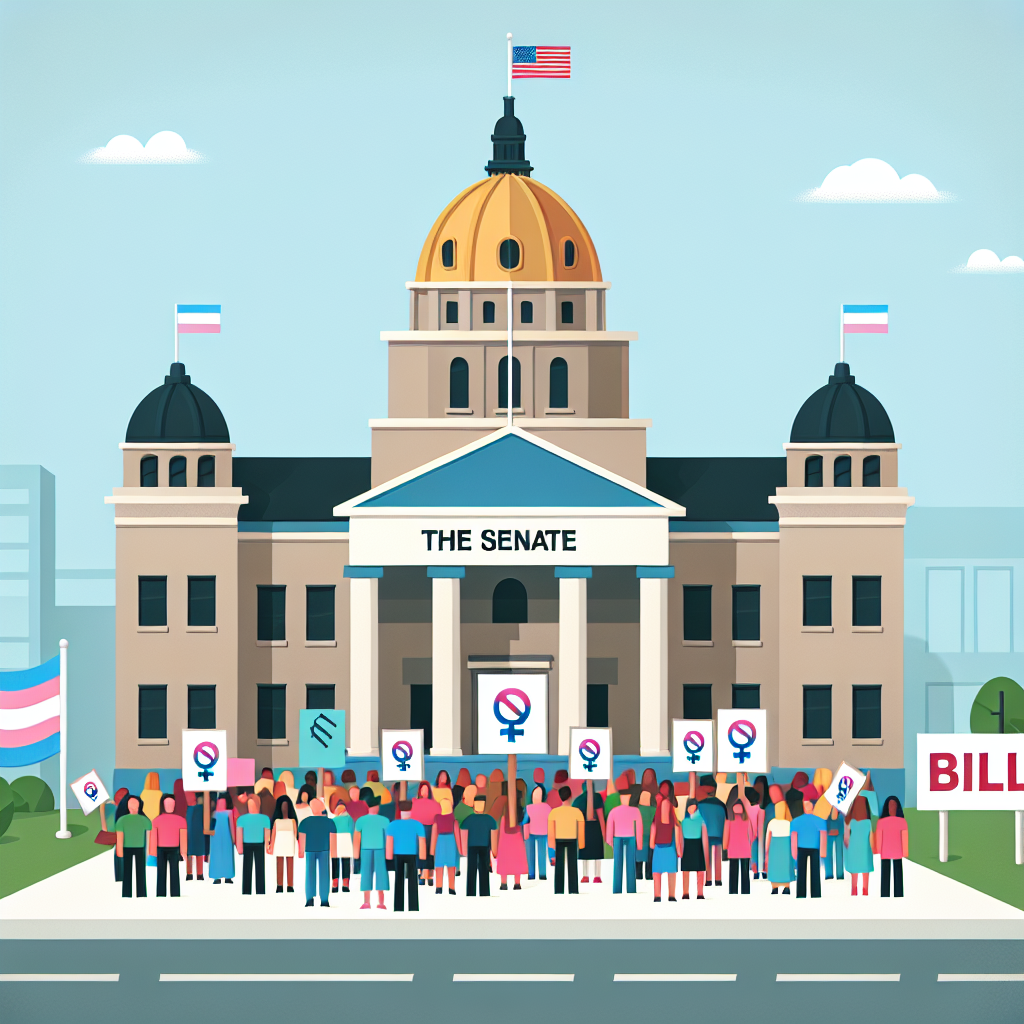 Iowa Senate Passes Controversial Bill Removing Gender Identity Protections Amid Protests, Moves to House