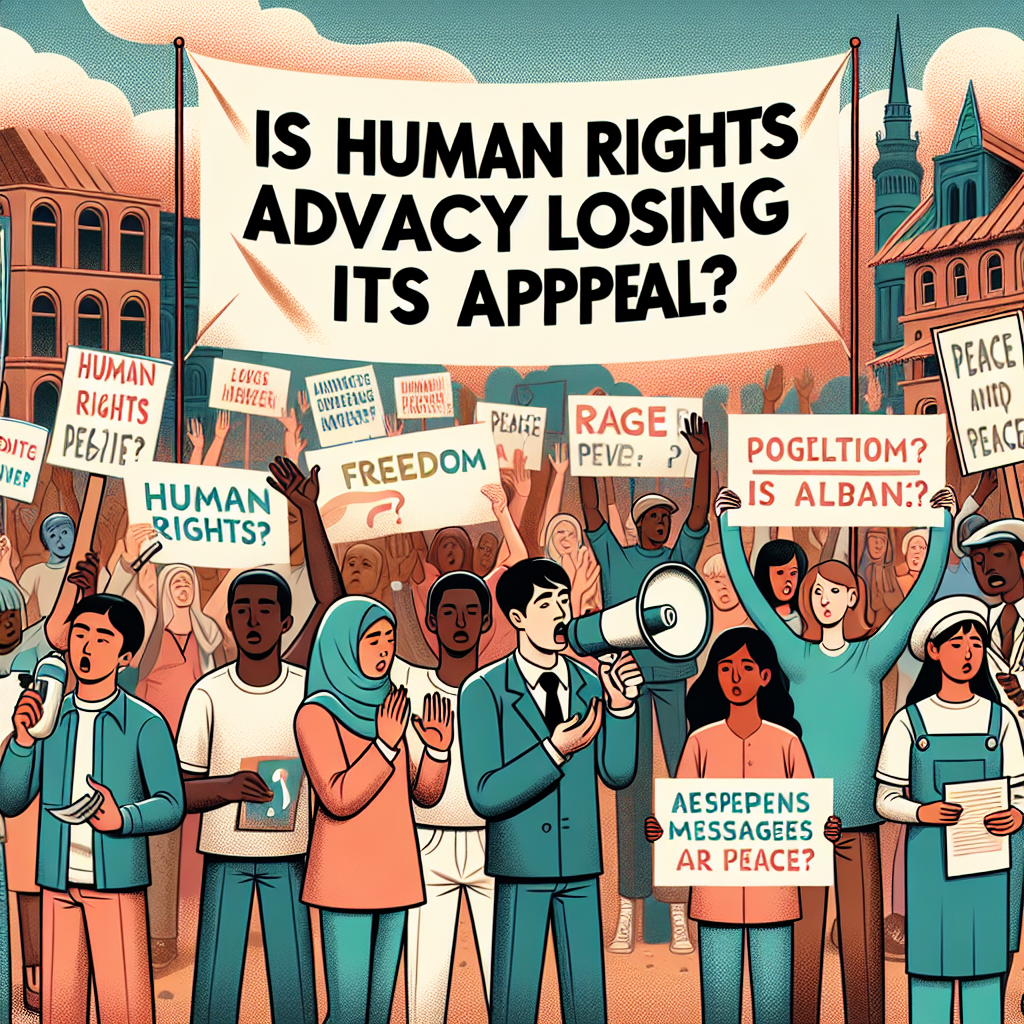 Is Human Rights Advocacy Losing Its Appeal?