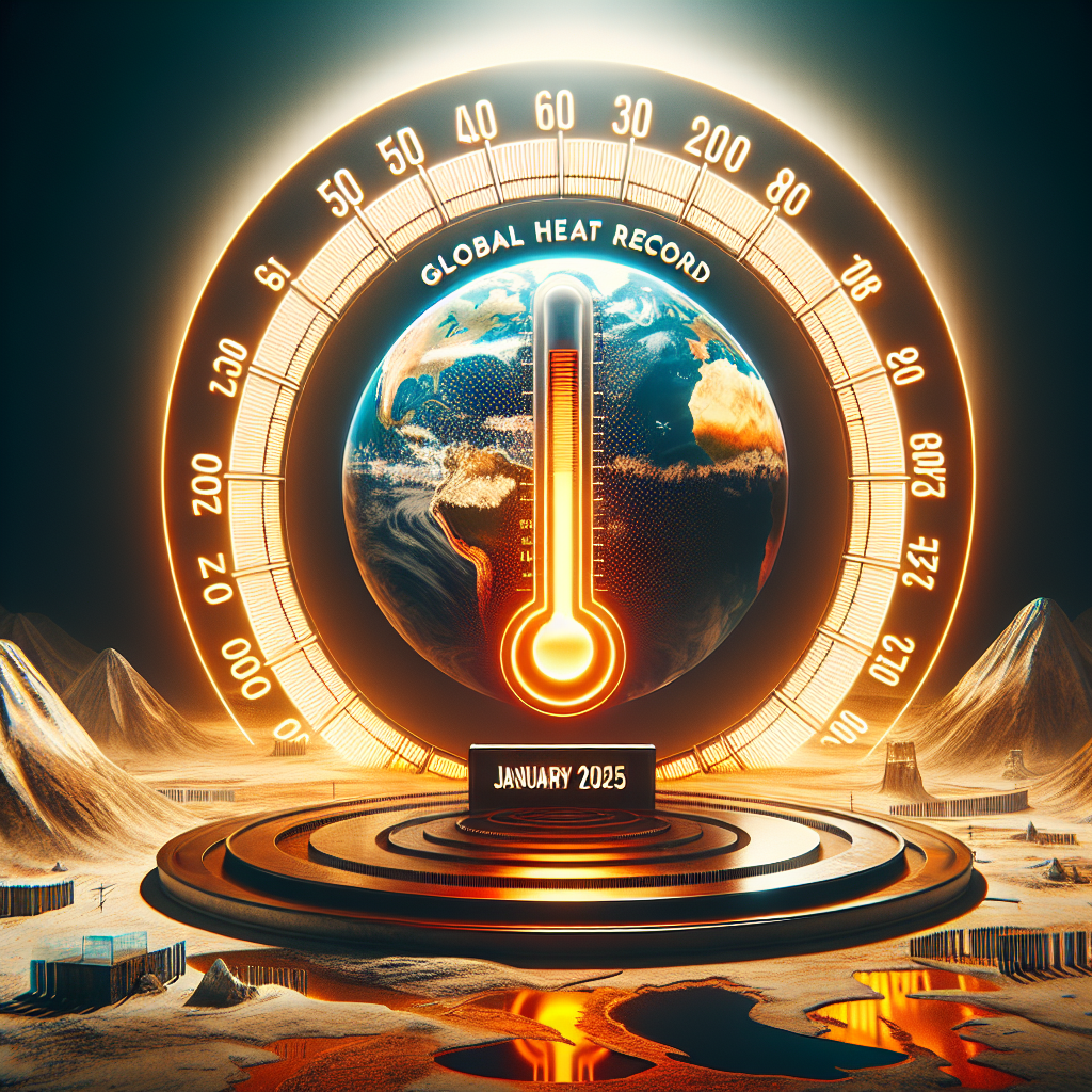 January 2025 Sets Global Heat Record: European Climate Agency Reports
