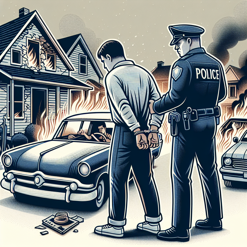 Man Arrested After 1,100 Km Drive to Set Fire to Rival's Home Over Ex-Girlfriend Dispute