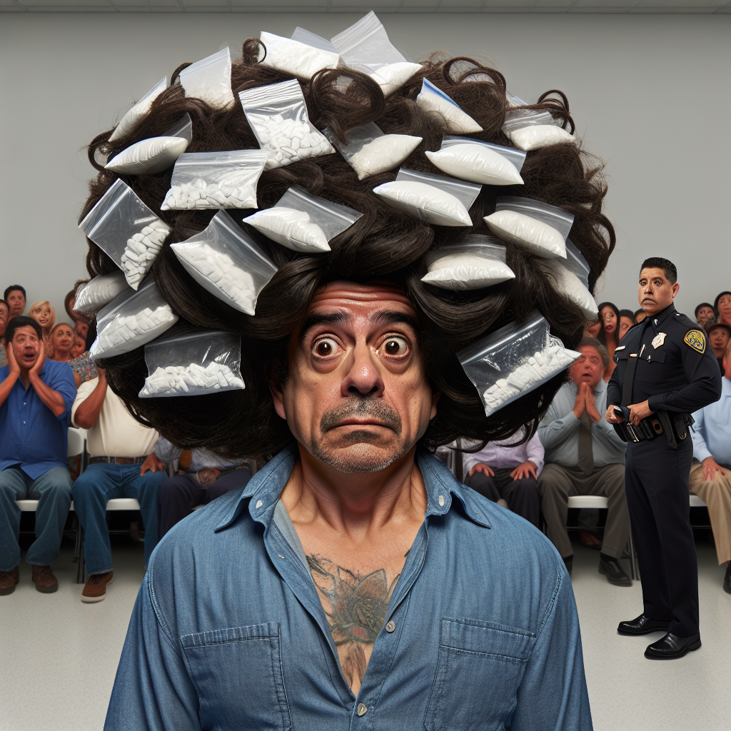 Man Caught with 400 Cocaine Doses Concealed in Hairpiece