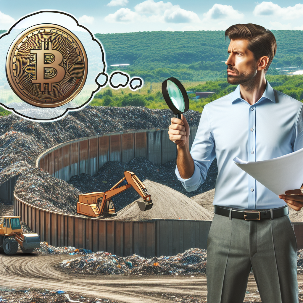 Man Plans to Acquire Landfill in Quest for Bitcoin Fortune