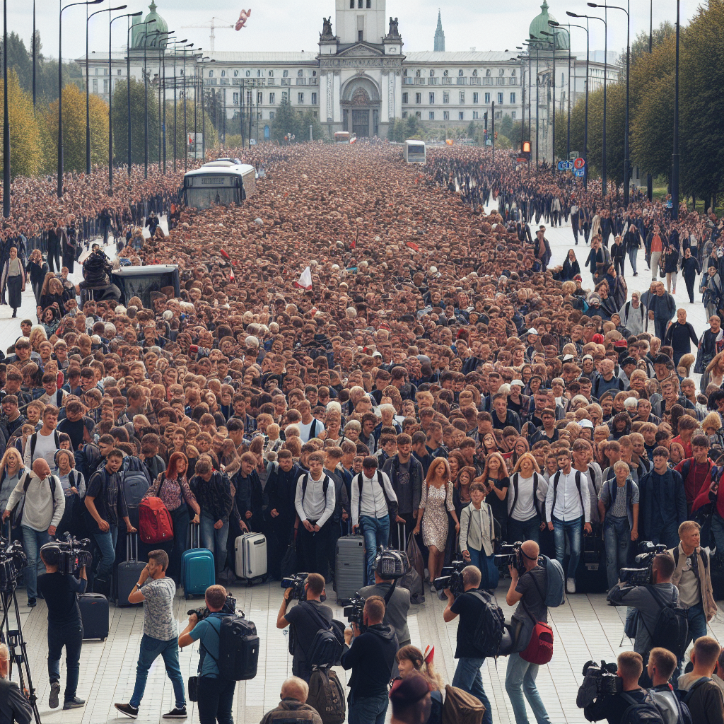 Mass Exodus of Ukrainians from Poland Reported by Media