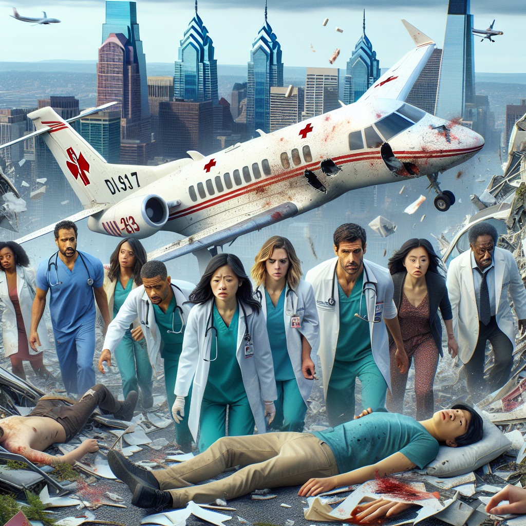 Medical Aircraft with Child and Five Others Crashes in Philadelphia