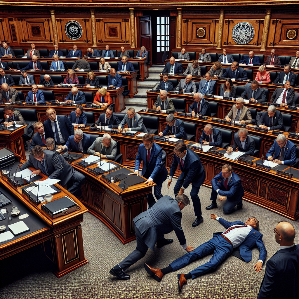 Mississippi Lieutenant Governor Collapses During Senate Session