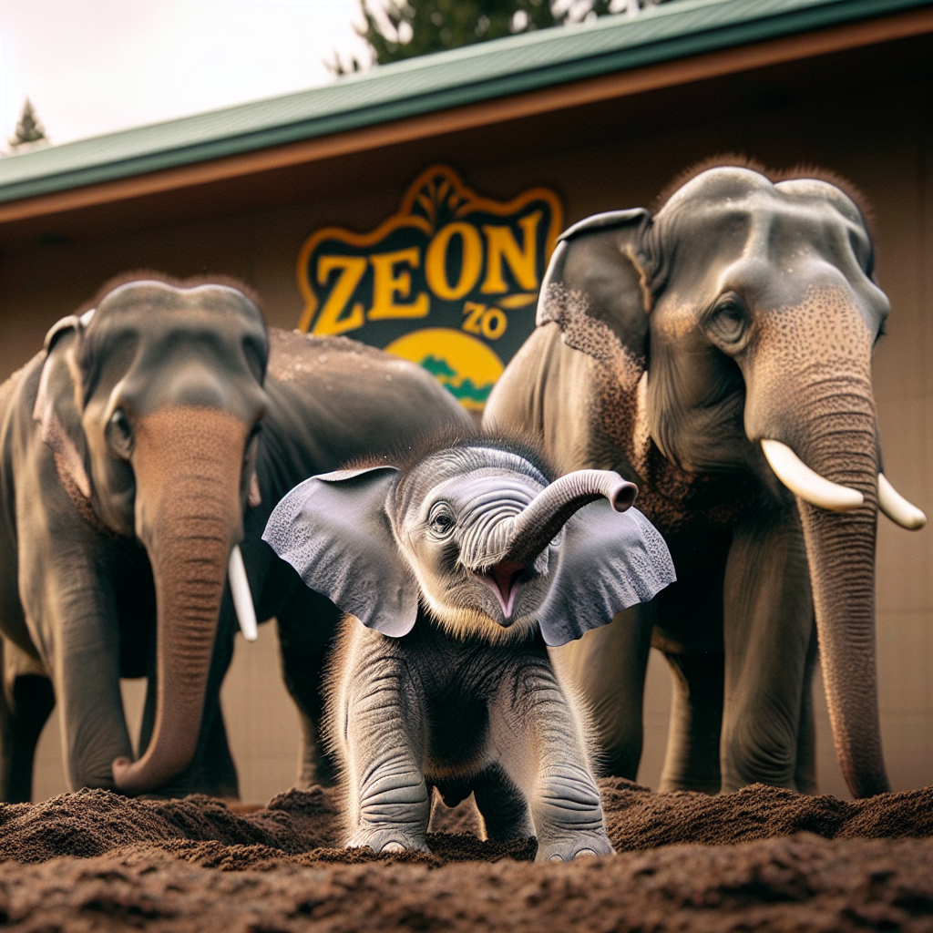 New Arrival: Baby Elephant Joins the Oregon Zoo Family