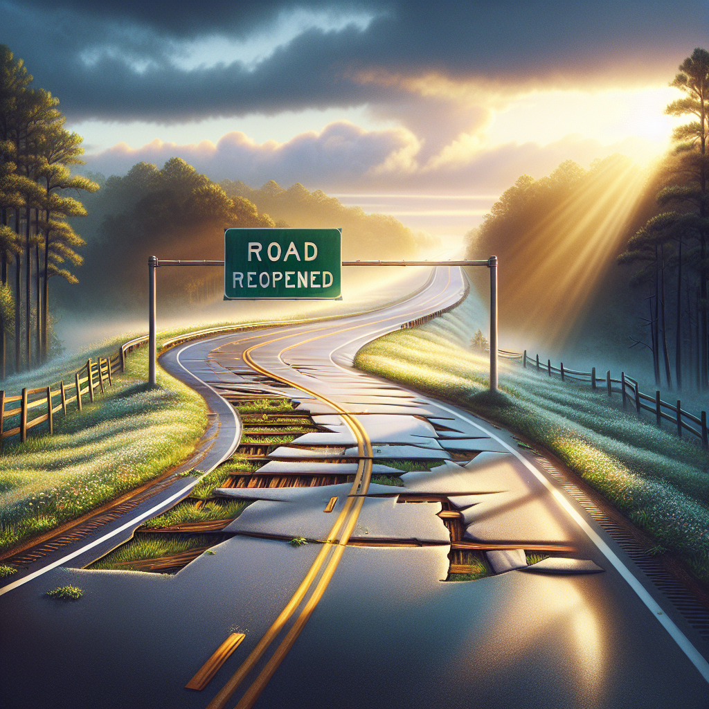 North Carolina Highway Section Damaged by Helene Set to Reopen