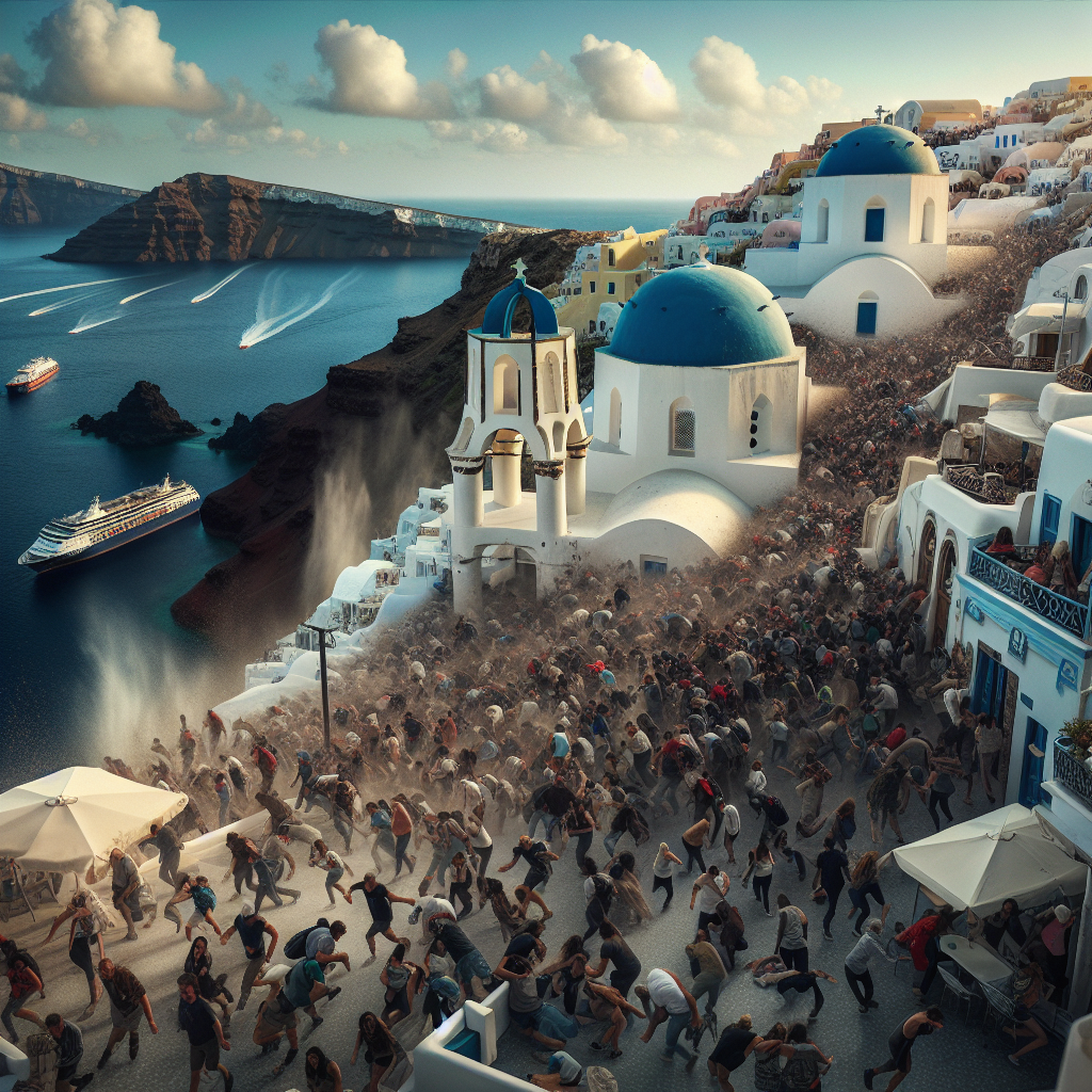 Ongoing Evacuation of Santorini Amid Continuous Tremors