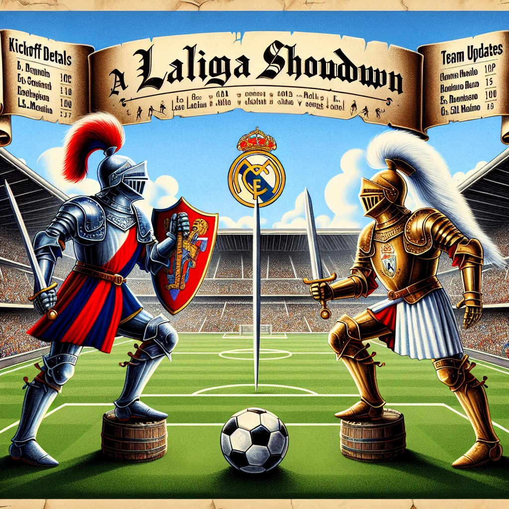 Osasuna vs Real Madrid: LaLiga Showdown – Preview, Team Updates, Kickoff Details