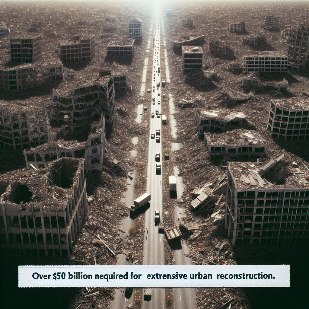 Over $50 Billion Required for Gaza Reconstruction Following Conflict with Israel
