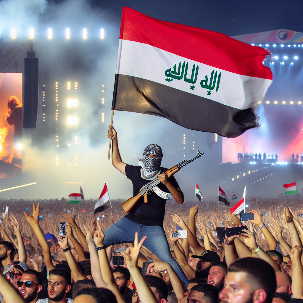 Palestinian Flag Protester Disrupts Kendrick Lamar's Super Bowl Performance