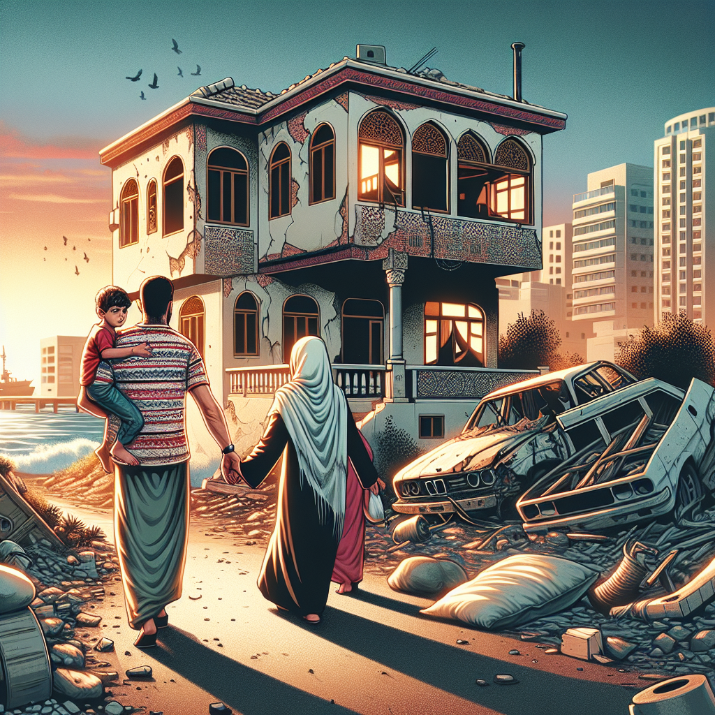 Palestinians Return to Gaza Homes, Mourning Absent Loved Ones