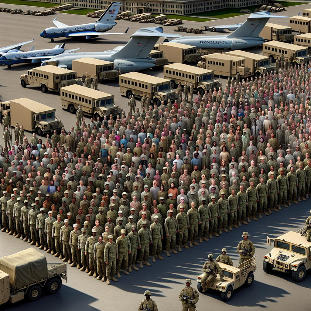 Pentagon Plans Deployment of 1,000 Troops to Support Immigration Enforcement