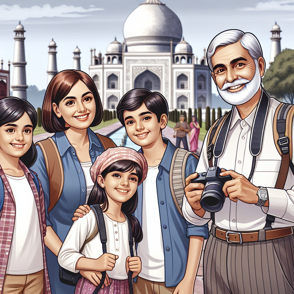 Photos: Ex-UK Prime Minister Rishi Sunak Tours Taj Mahal with Family