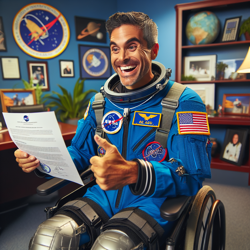 Pioneering Astronaut with Disability Approved for Space Station Mission