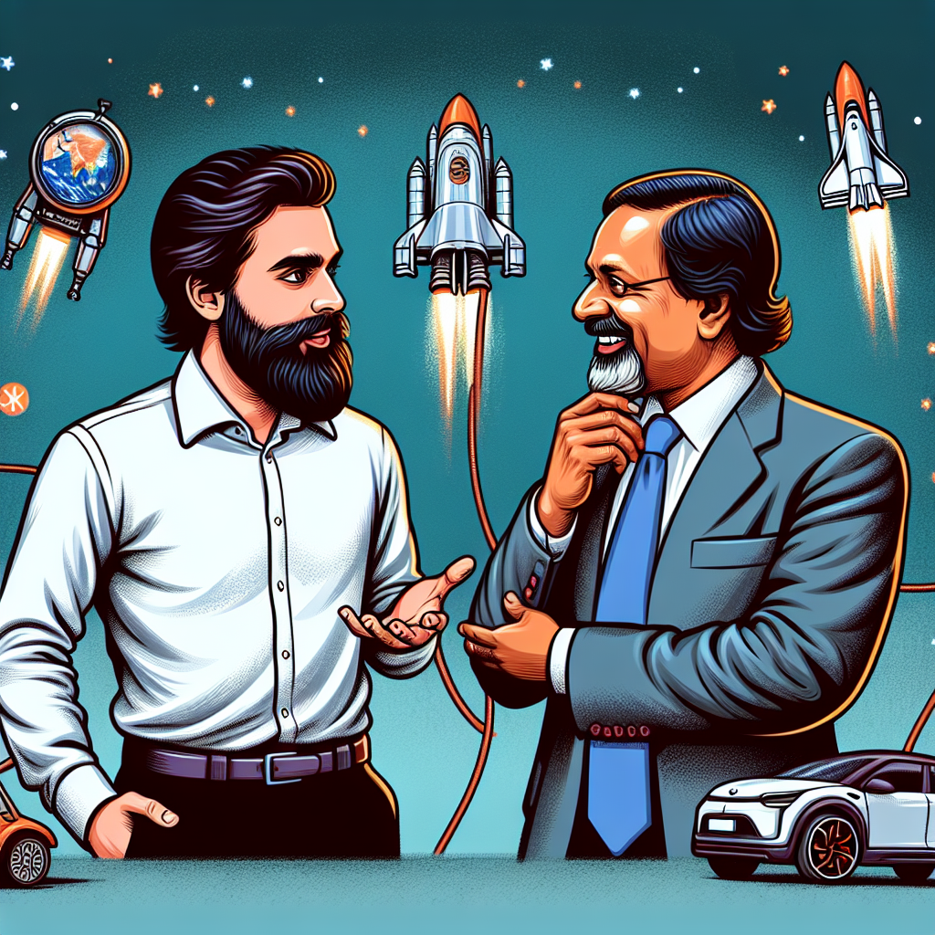 "PM Modi Talks Space and Innovation with Elon Musk"