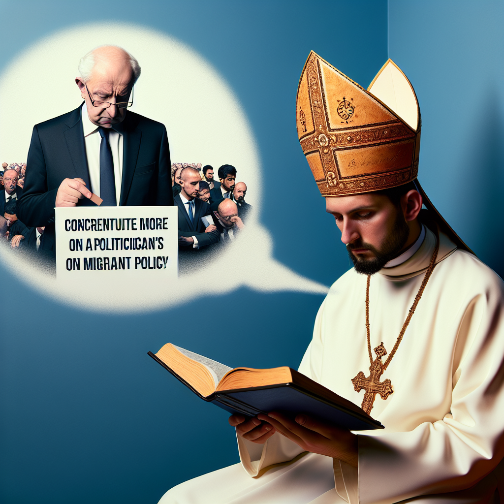 "Pope Advised to Focus on Church After Criticizing Trump's Migrant Policy"