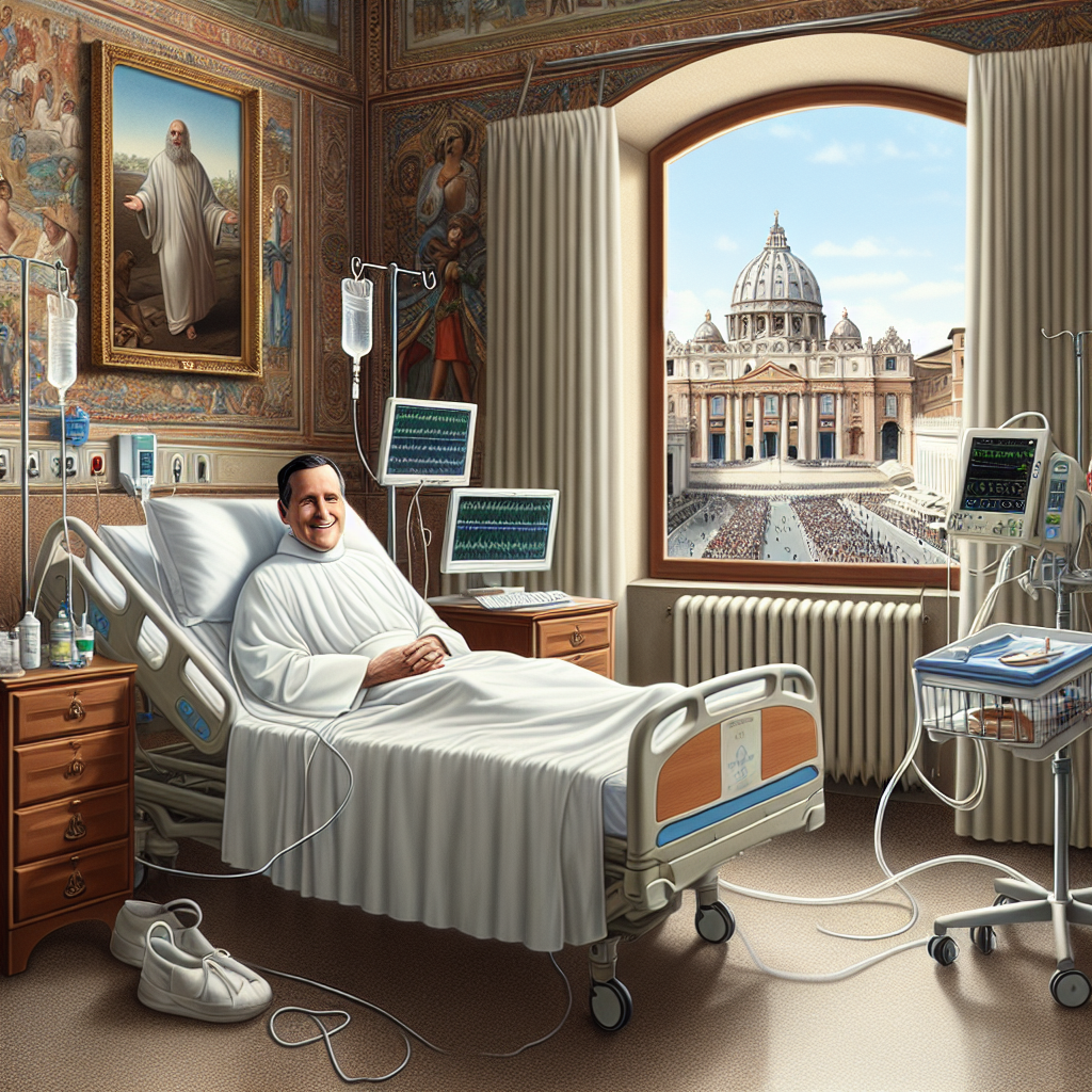 Pope Francis Hospitalized in Rome Due to Bronchitis, Vatican Reports