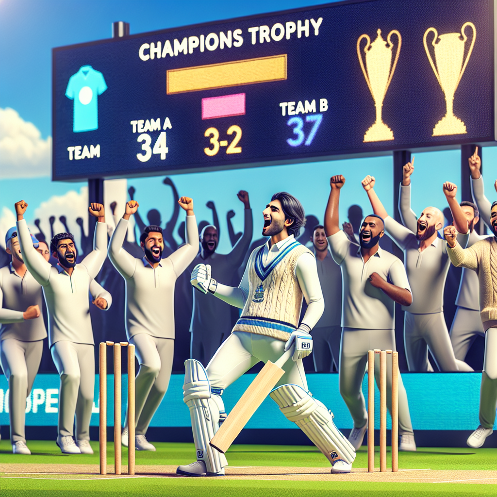 Ravindra's Century Leads New Zealand to Victory Over Bangladesh in Champions Trophy
