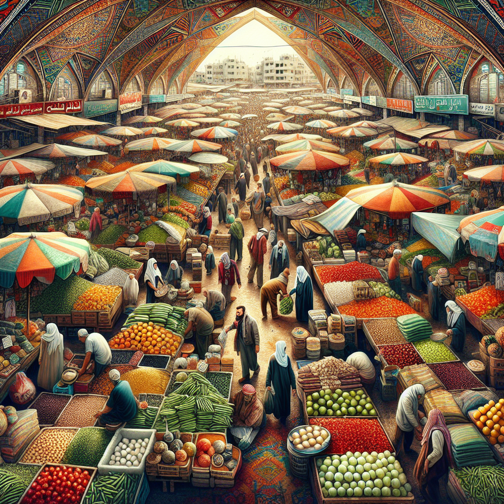 Reconstructing Jabalia's Central Market: Gaza's Resilient Efforts