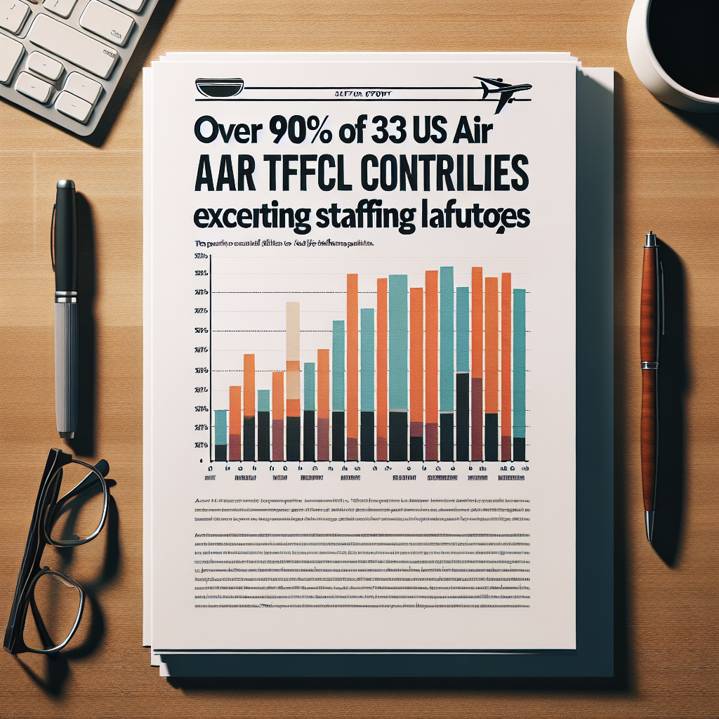 Report Reveals Over 90% of 313 US Air Traffic Control Facilities Face Staffing Shortages
