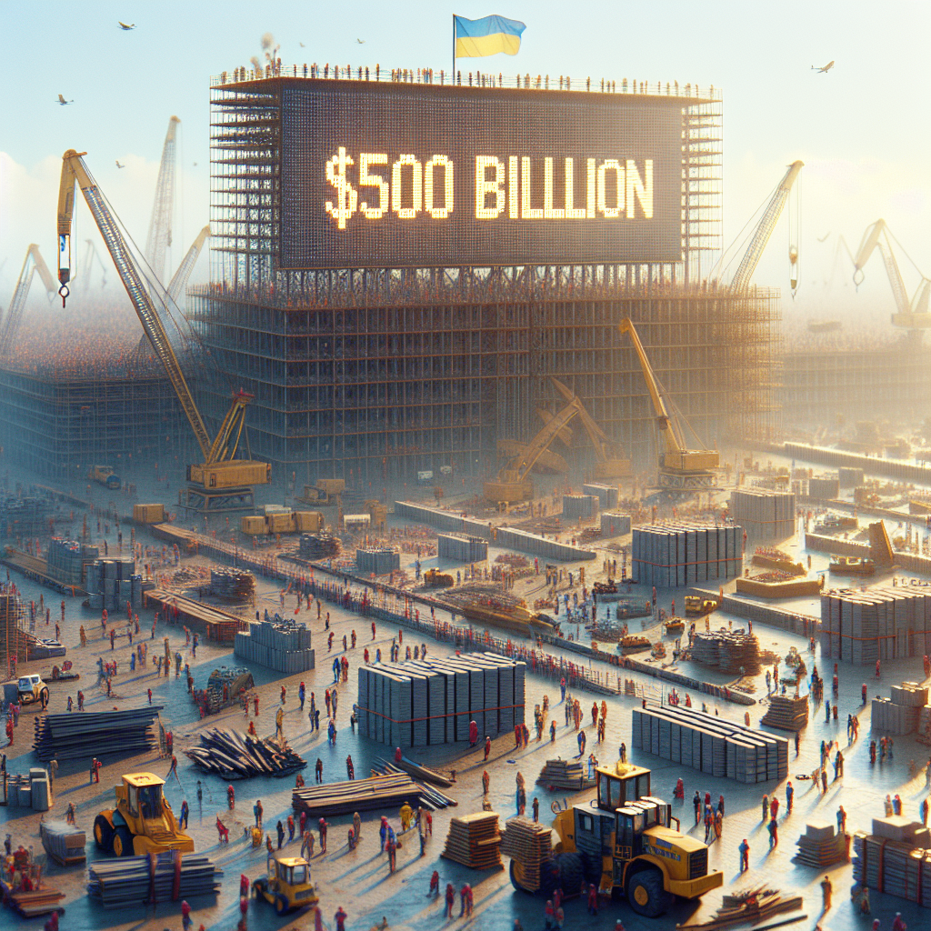 Report: Ukraine's Reconstruction Costs Surpass $500 Billion