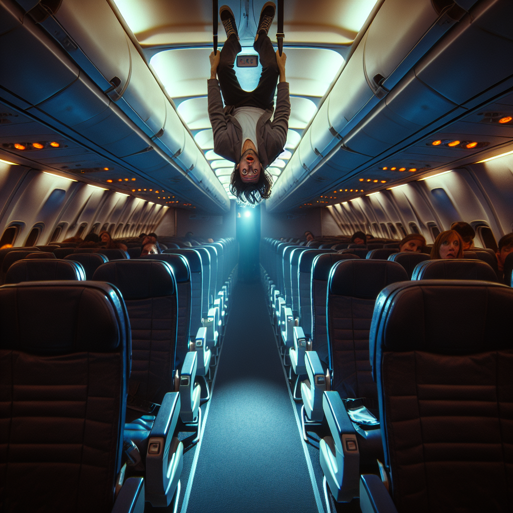 Shocking Delta Flight Video Captures Passenger Upside Down