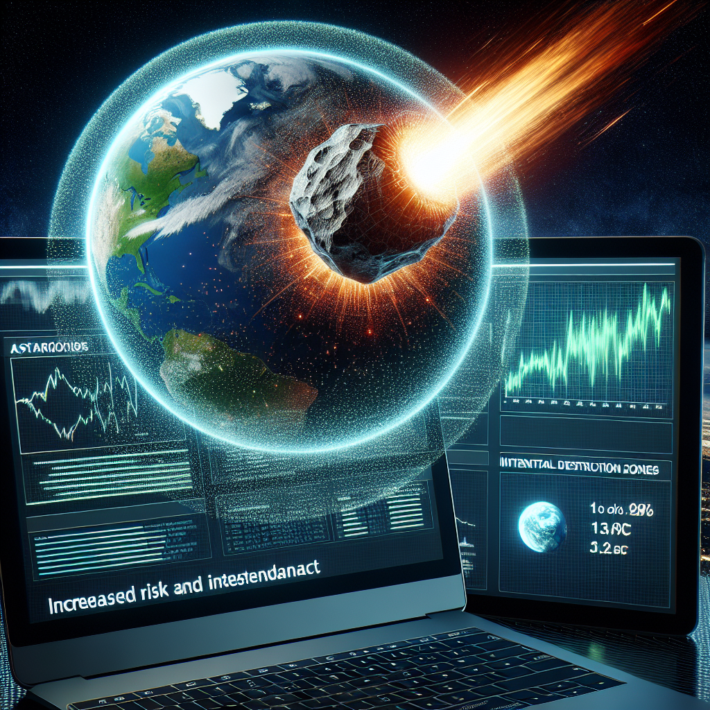 Simulation Reveals Increased Risk and Impact of Asteroid Collision with Earth