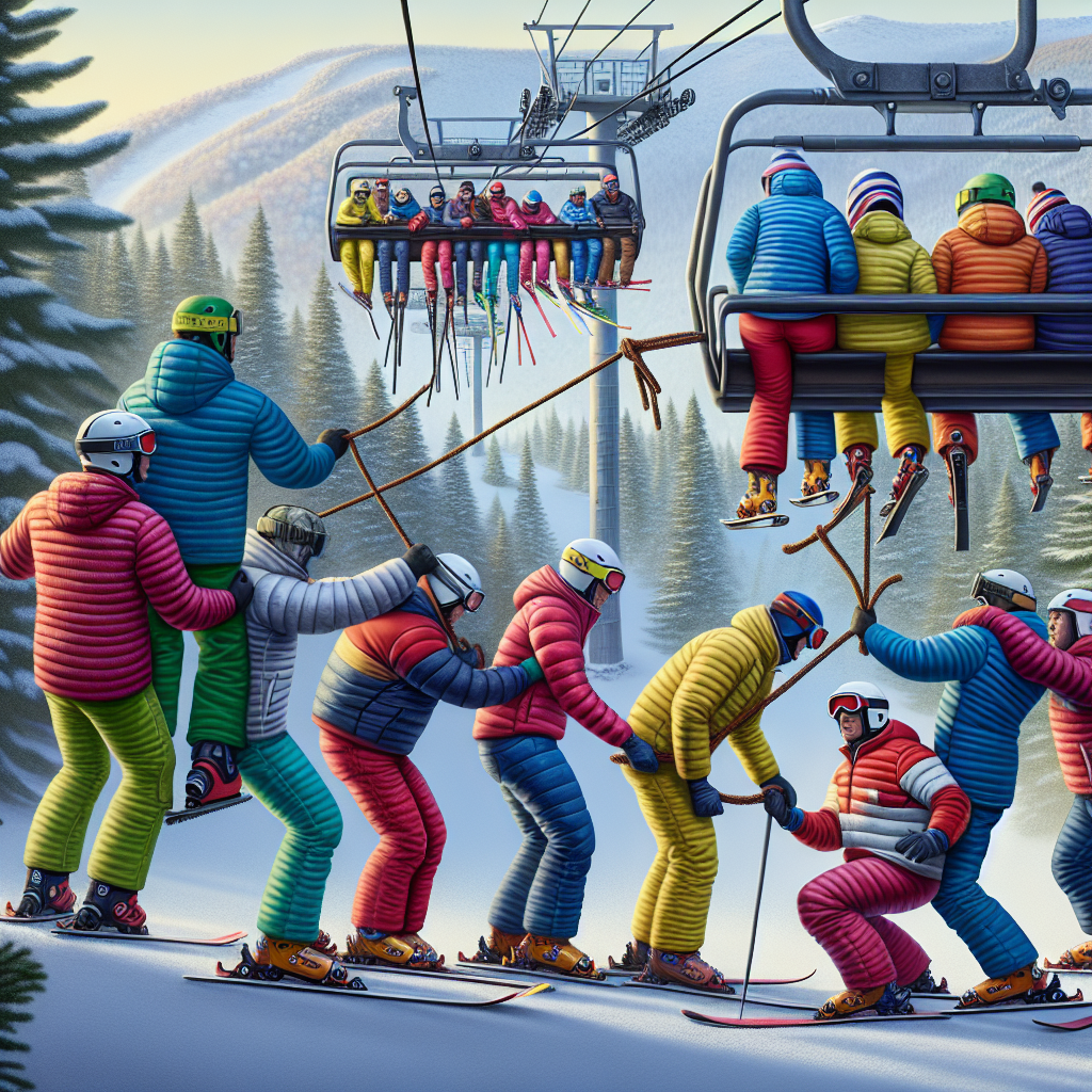 Skiers in New Hampshire Rescued by Rope After Lift Malfunction