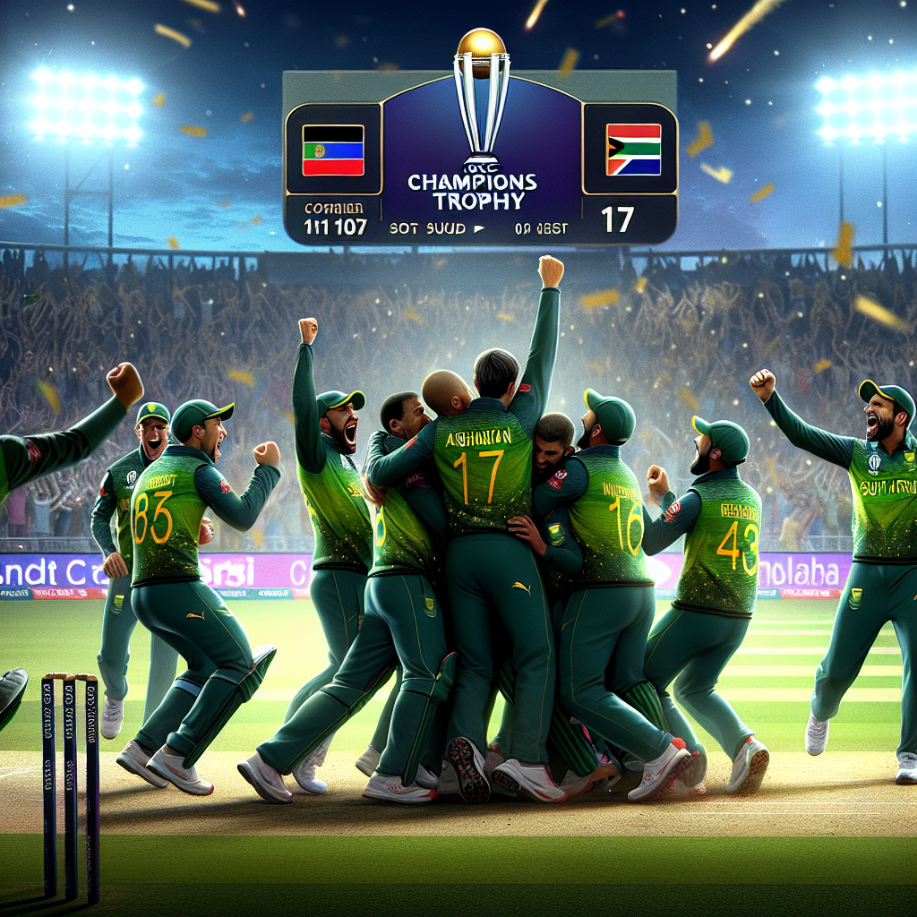 South Africa Triumphs Over Afghanistan by 107 Runs in ICC Champions Trophy 2025