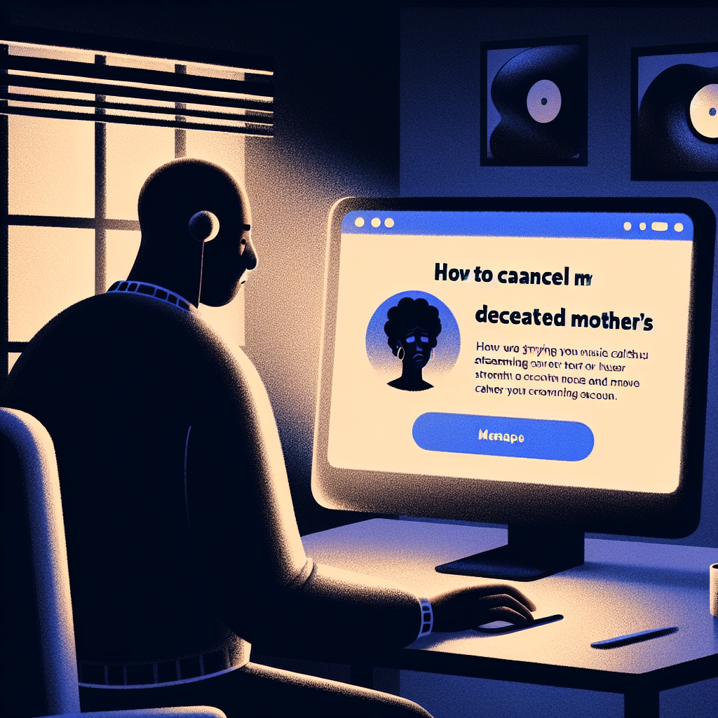 Spotify's Response to User Cancelling Deceased Mother's Account