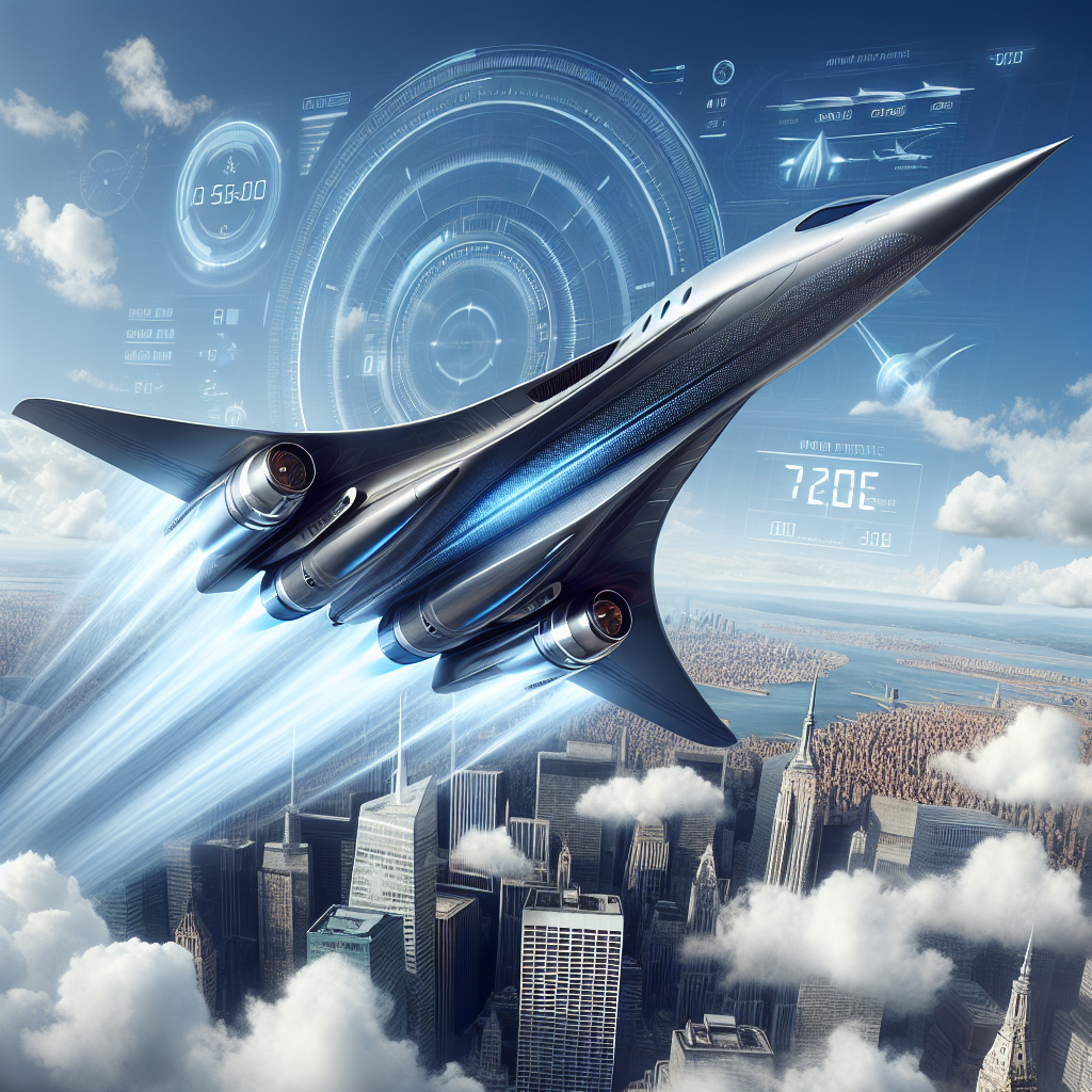 Successful Supersonic Jet Test Promises to Halve New York-Rome Travel Time