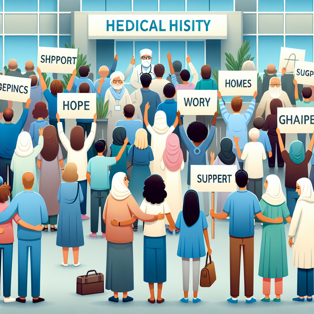 Supporters Rally Outside Hospital Amid Concerns for Pope's Health