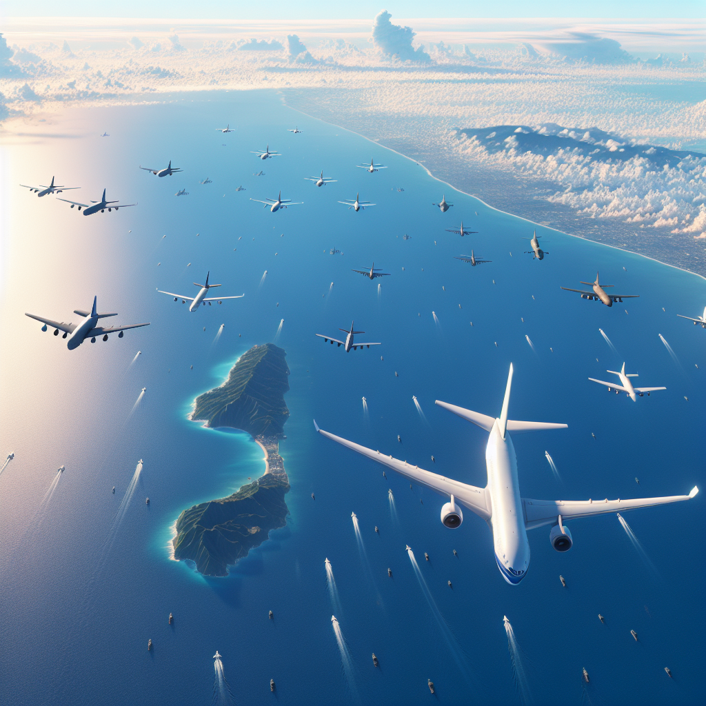 Taiwan Reports Numerous Chinese Aircraft Near Its Airspace