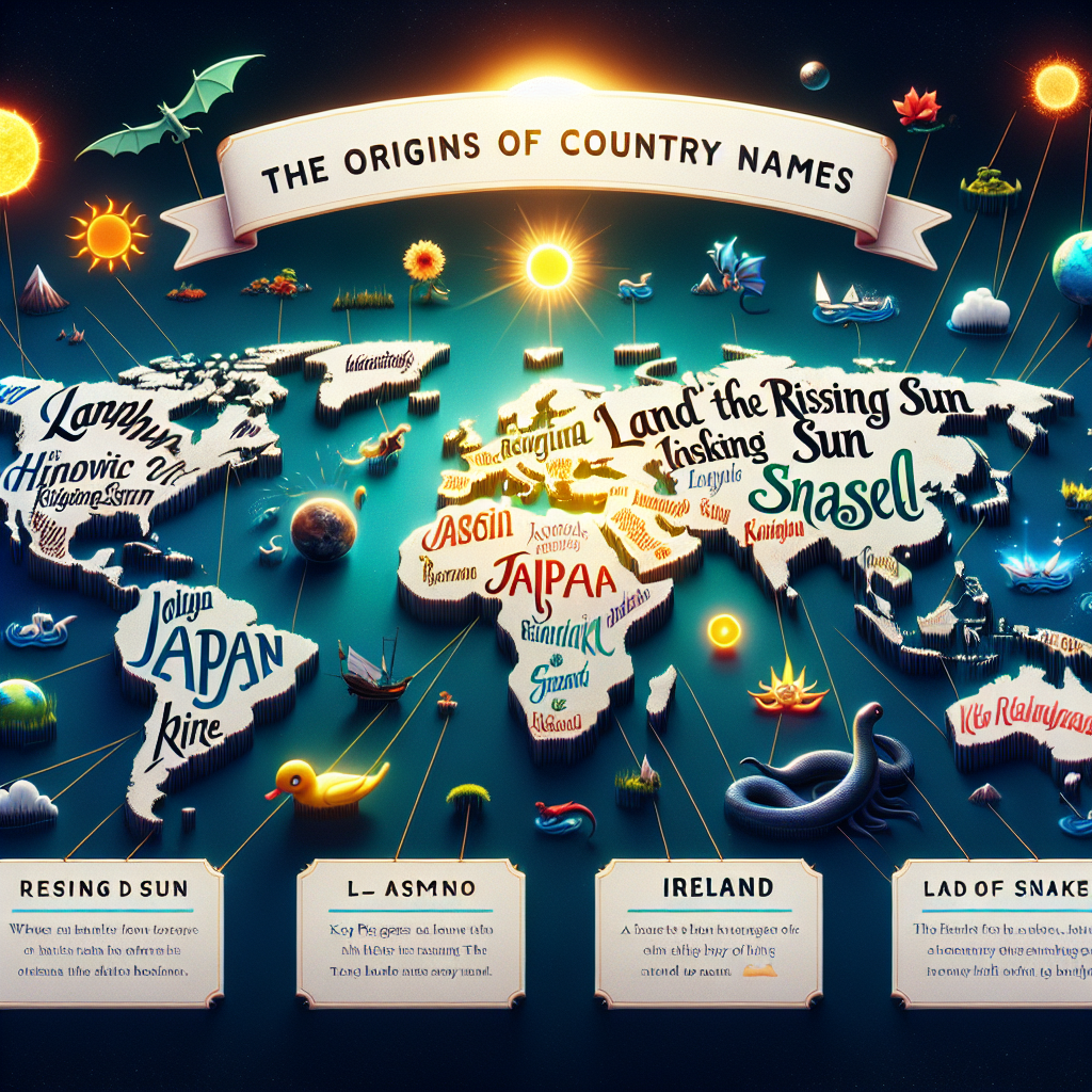 The Origins of Country Names: Unveiling Their True Stories