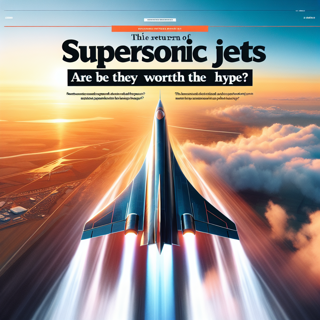 The Return of Supersonic Jets: Are They Worth the Hype?