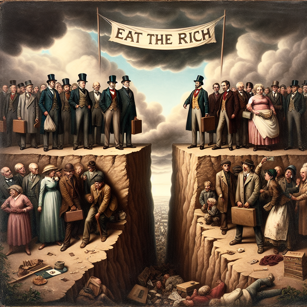 "The Widening Gap: Class Divide and the 'Eat the Rich' Movement"