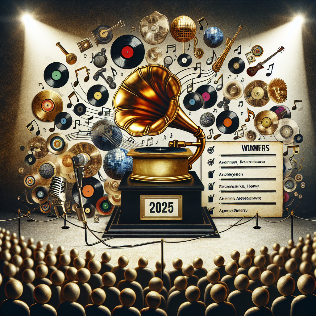 Top Winners of the 2025 Grammys: A Complete List
