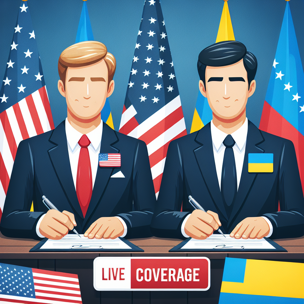 Trump and Zelensky Ink Minerals Agreement: Live Coverage