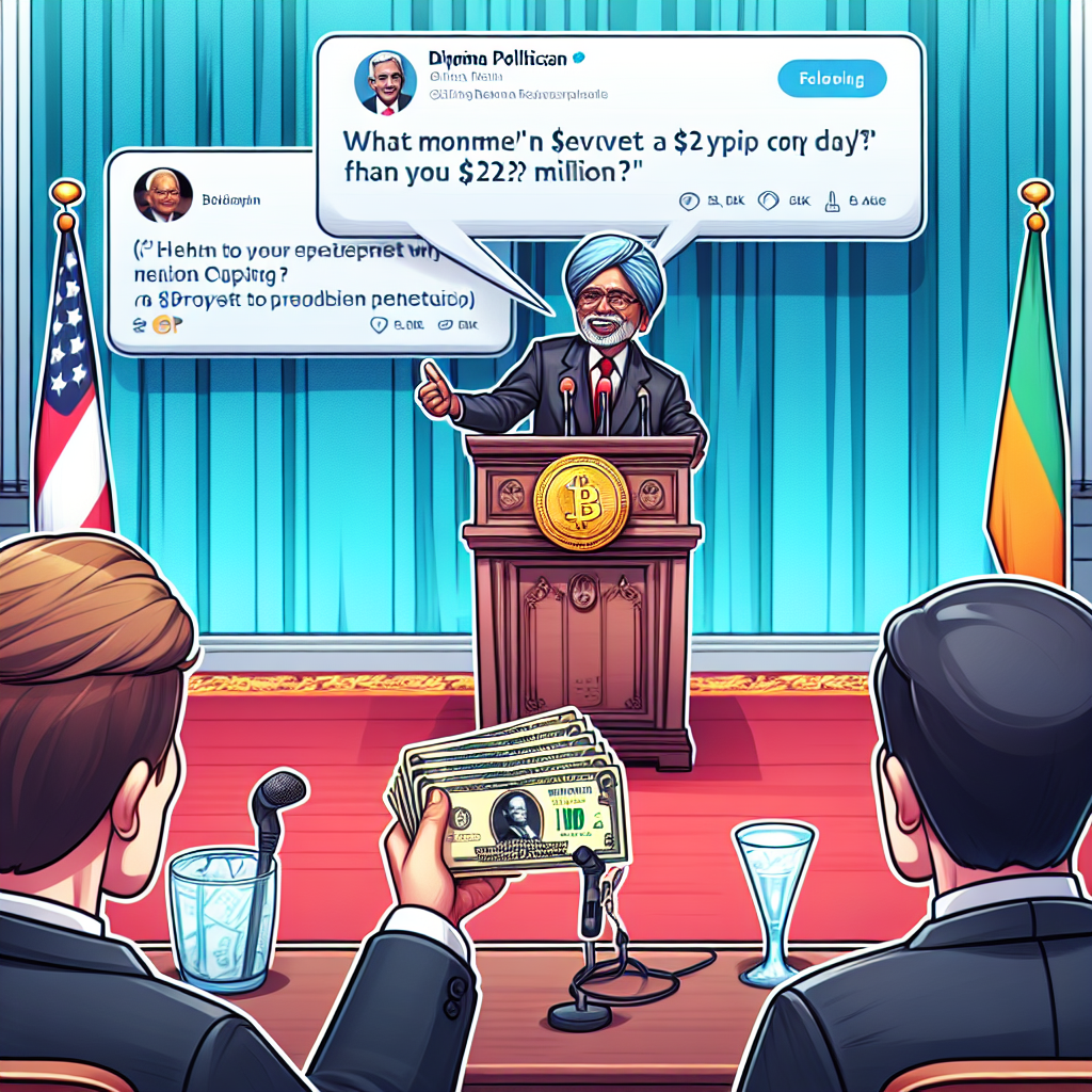 "Trump Comments on $21 Million DOGE Deal, Expresses Respect for India"