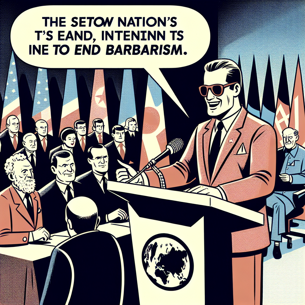 "Trump Comments on US-Russia Meeting: Russia Aims to End Barbarism"