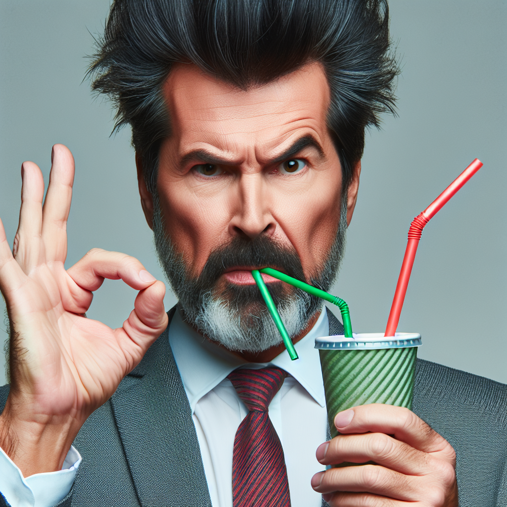 "Trump Criticizes Eco-Friendly Paper Straws, Calls for Return to Plastic"