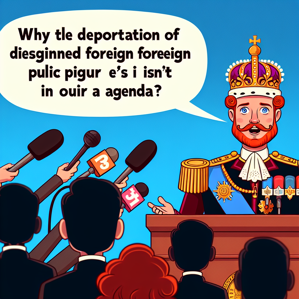 "Trump Explains Why Deporting Prince Harry Isn't on His Agenda"