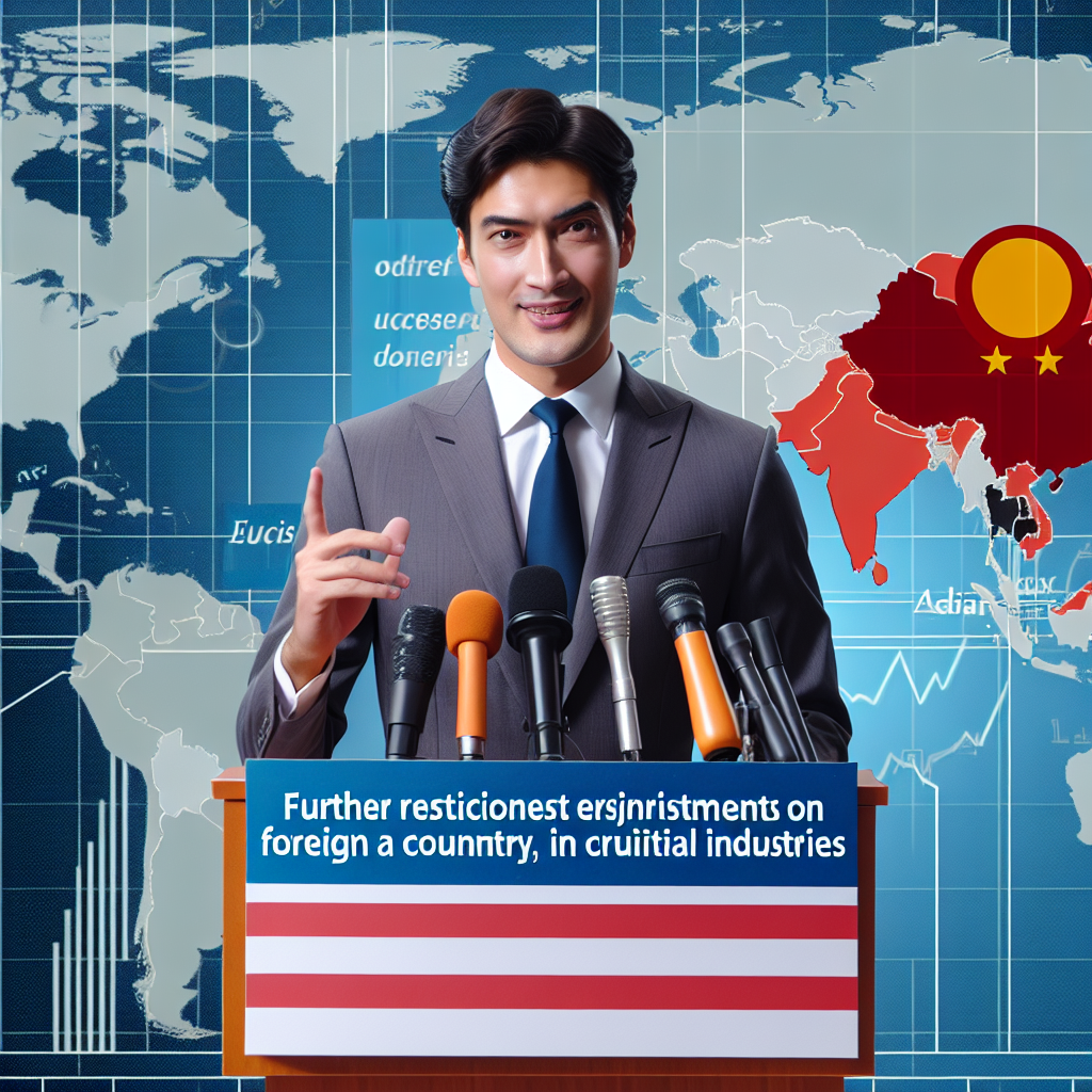 Trump Imposes Stricter Restrictions on Chinese Investments in Critical Sectors