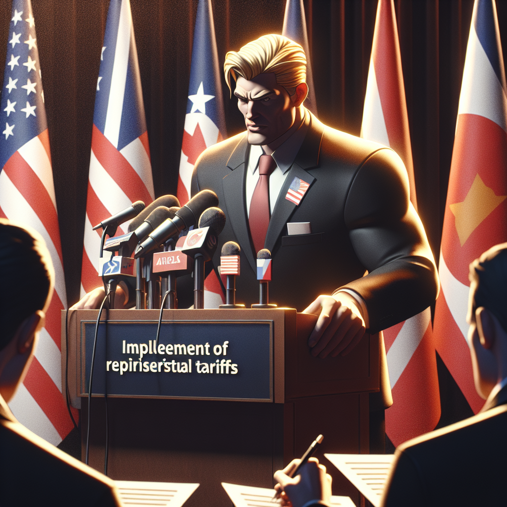 "Trump Unveils Reciprocal Tariffs, Criticizes Allies"