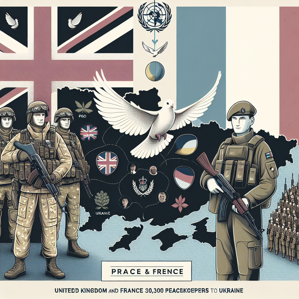 UK and France to Deploy 30,000 Peacekeepers to Ukraine – WSJ